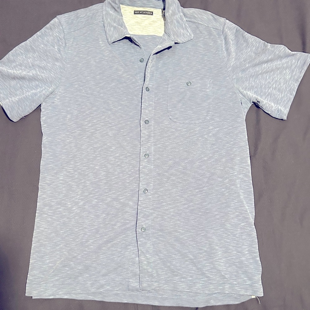 Men’s button-up shirt